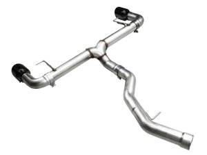 BMW 3 Series Performance Exhaust - Rear - AWE Tuning - Axle-Back Track Edition, Dual Exit, 4.5